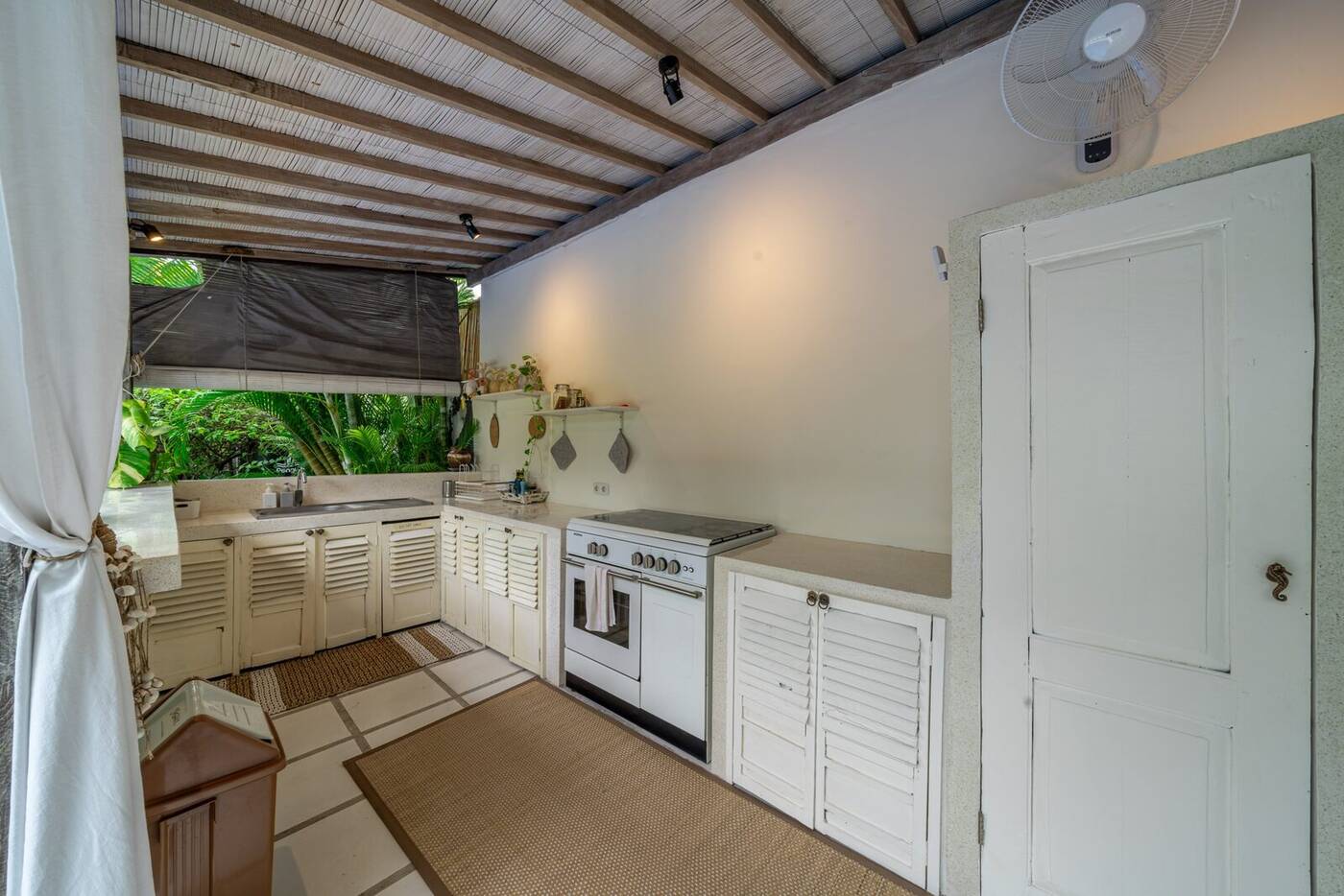 Outdoor kitchen of the villa, Berawa, Bali